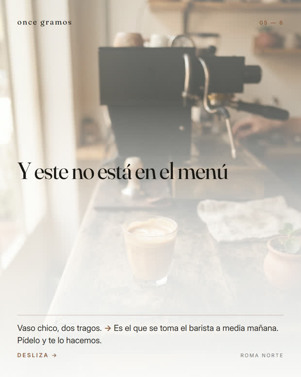 ¿Cuál pedirías?, 5 de 6