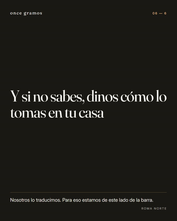 ¿Cuál pedirías?, 6 de 6