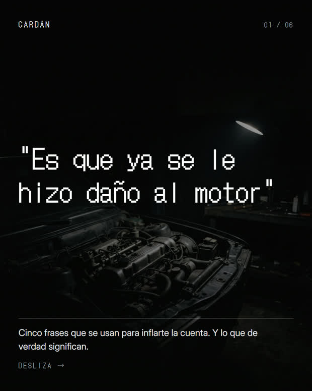 Lo que dijo / lo que quiso decir, 1 de 6