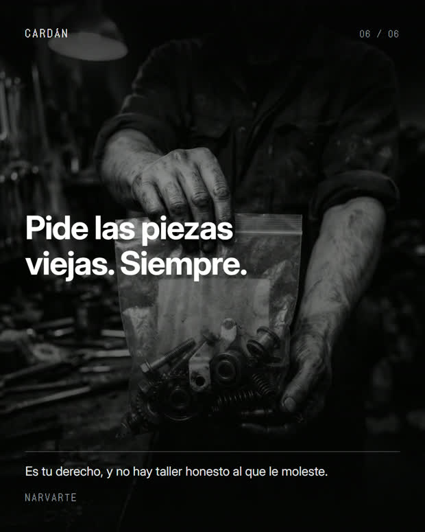 Lo que dijo / lo que quiso decir, 6 de 6