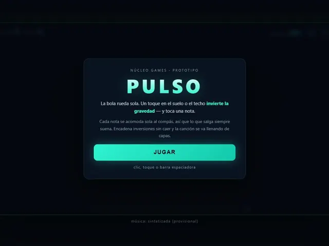 Pulso, la bola invierte gravedad